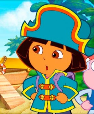 El barco pirata de Dora